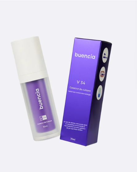 Kit complet de albire: Corector Buencia V34 + Benzi V34 Buencia