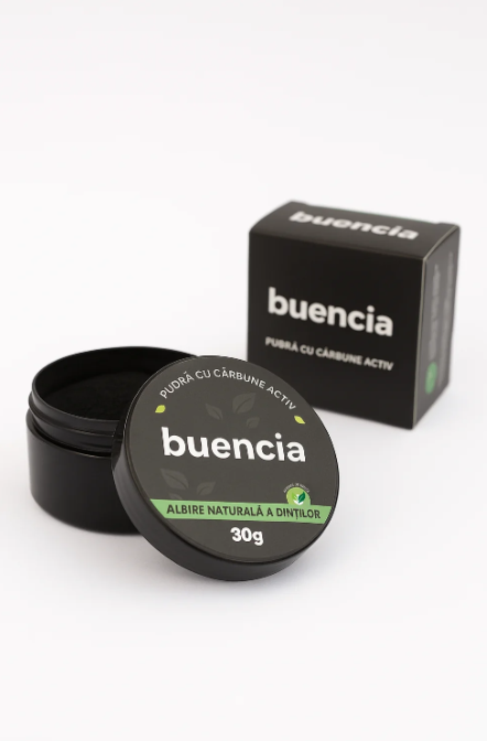 Pudra din Carbune Activ Buencia