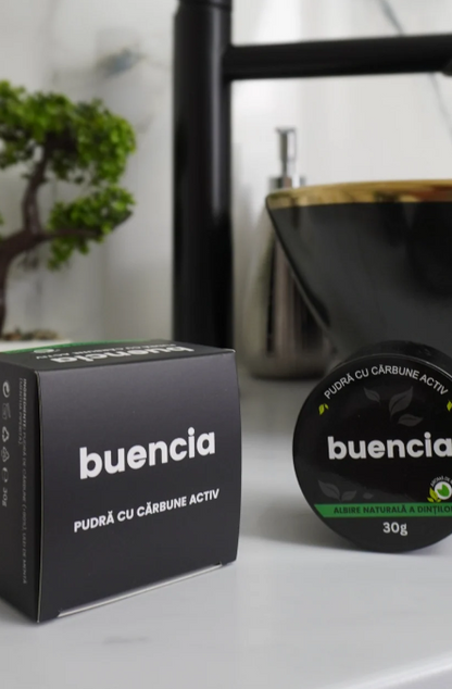 Pudra din Carbune Activ Buencia