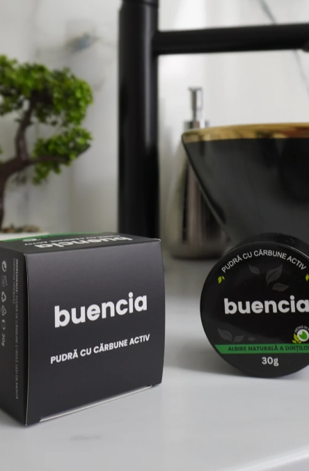 Pudra din Carbune Activ Buencia